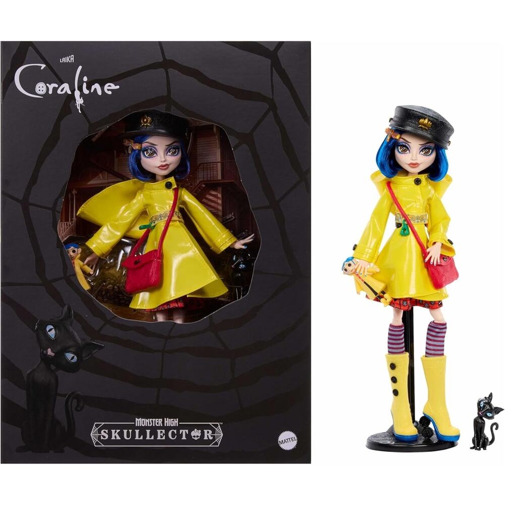 Monster High Laika Skullector Doll Coraline Collectible Doll Mattel Creations